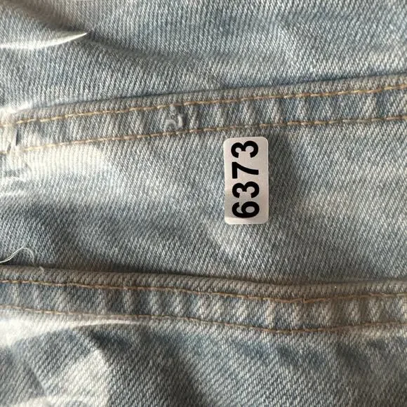 Zara Jeans Womens 6 Blue High Rise Mom‎ Preppy Retro 90s Y2k Light Wash - Picture 11 of 11